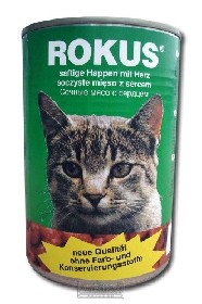 ROKUS chunks CAT HEART- srdce - 410 g