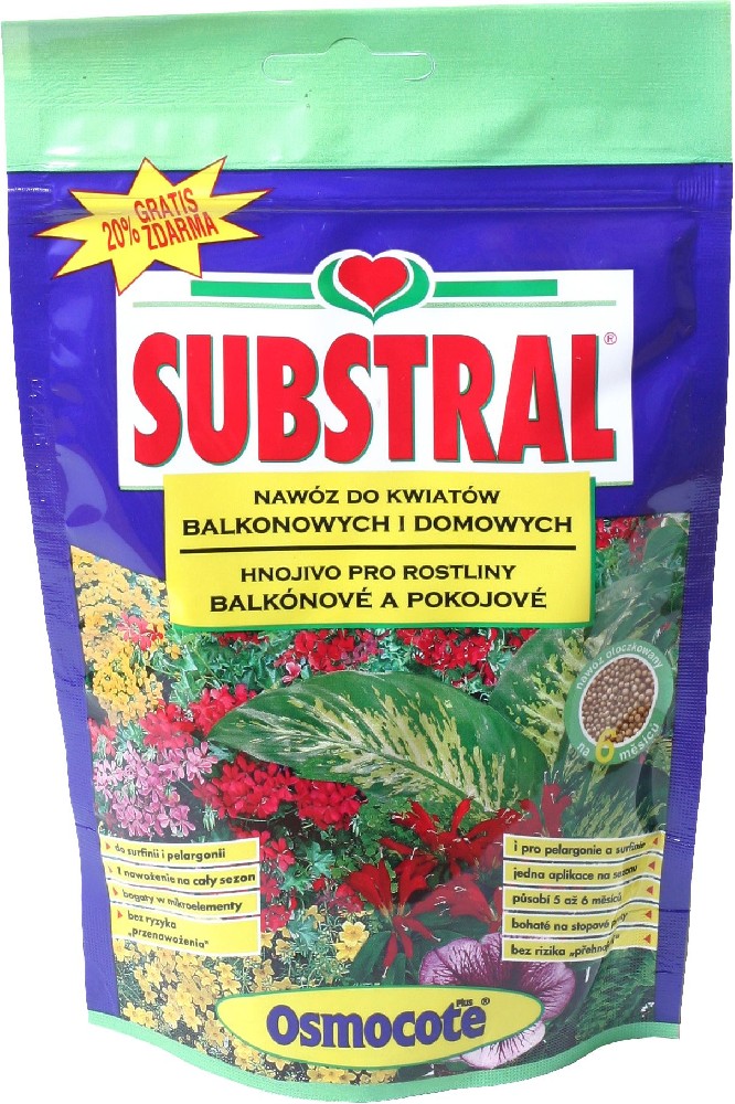 Substral Osmocote - dům a balkon - 300 g